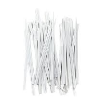 White twist tie